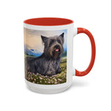 Skye Terrier - Ceramic Accent Coffee Mug - 2 Sizes