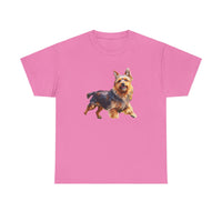 Australian Terrier Unisex Heavy Cotton Tee