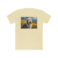 Old English Sheepdog Men's Fitted Cotton Crew Tee