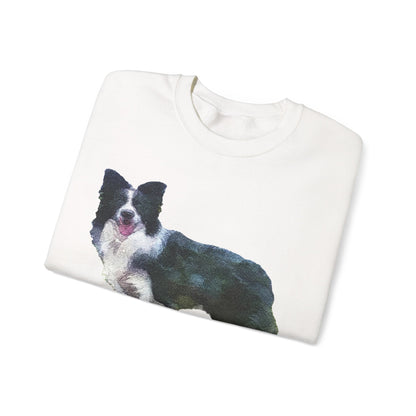 Border Collie 'Andrew' Unisex Crewneck Sweatshirt
