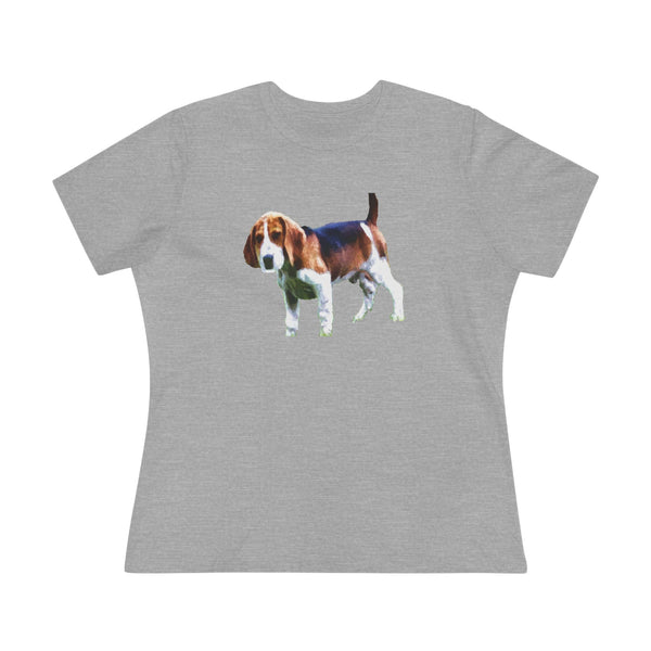 American Foxhound Women's Relaxed Fit Cotton Tee