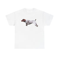 German Short Hair Pointer 'On Point' Unisex Heavy Cotton Tee