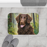 Curly-Coated Retriever Bathroom Rug Mat