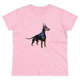 Doberman Pinscher #1   --  Women's Midweight Cotton Tee