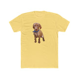Vizsla 'Augie' Men's Cotton Crew Tee