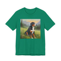 Greater Swiss Mountain Dog Unisex Jersey Short Sleeve Tee