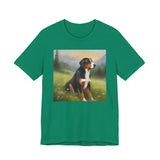 Greater Swiss Mountain Dog Unisex Jersey Short Sleeve Tee