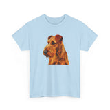 Irish Terrier 'Jocko' Unisex Heavy Cotton Tee