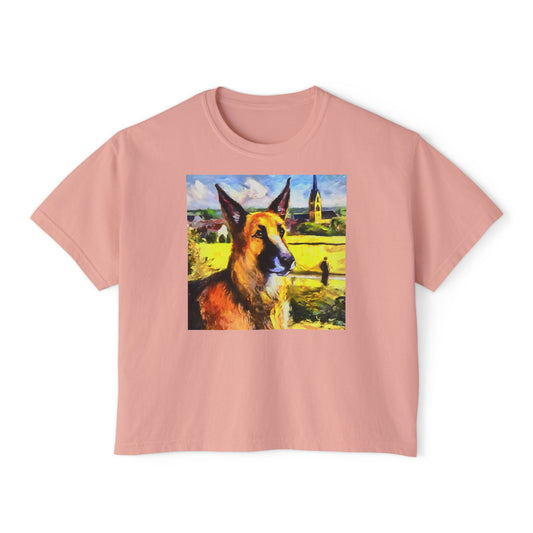 Belgian Laekenois Women's Oversized Boxy Tee – Stylish Comfort for Every Occasion