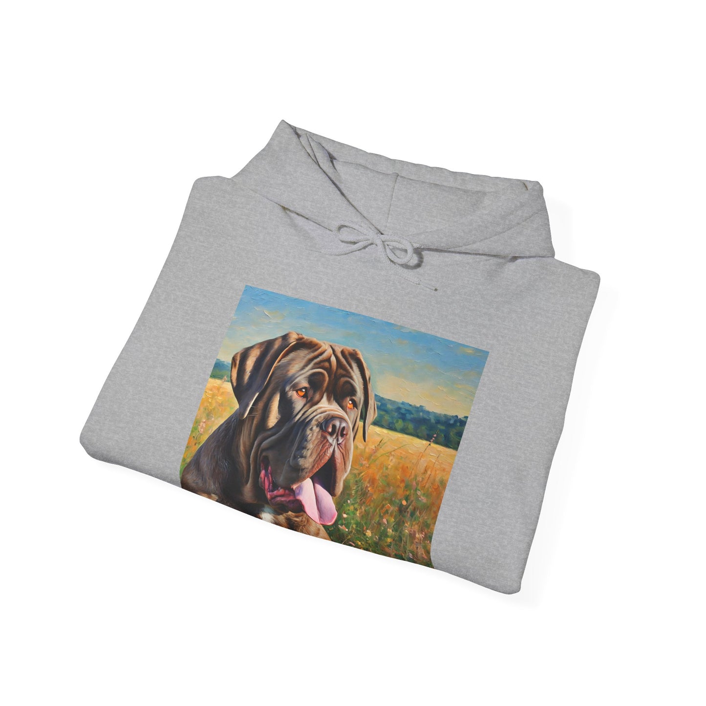 Neapolitan Mastiff 50/50 Hooded Sweatshirt
