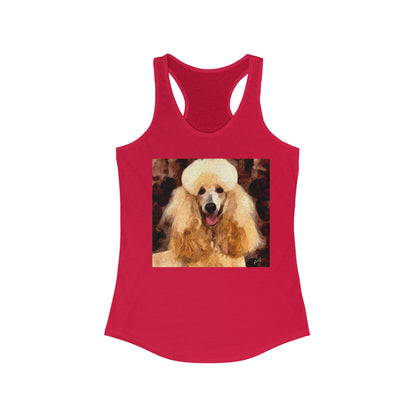 Poodle Women's Racerback Tank by DoggyLips™