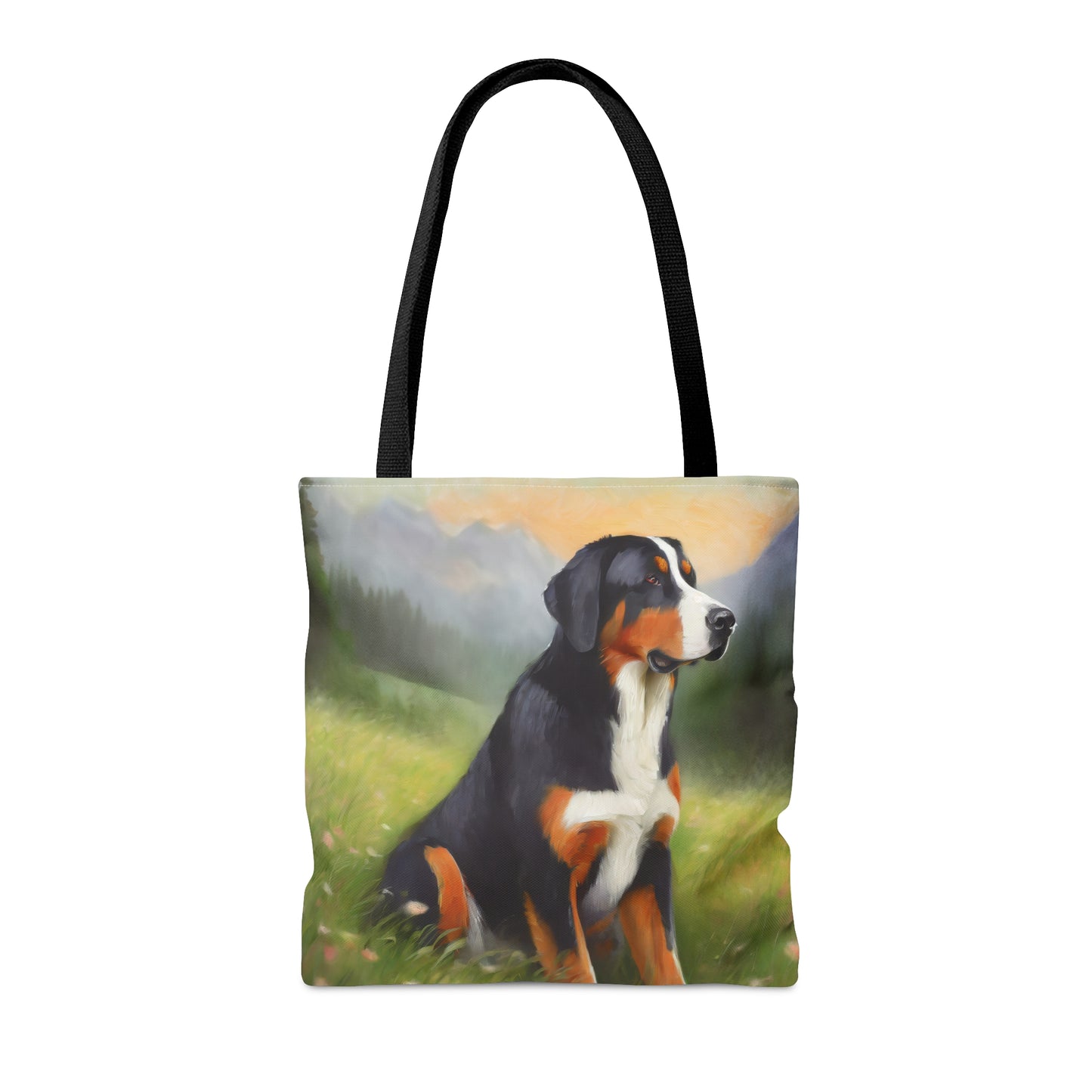 Greater Swiss Mountain Tote Bag