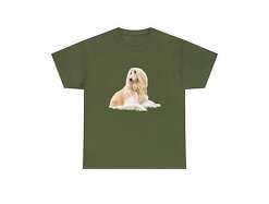 Afghan Hound - Unisex Heavy Cotton Tee