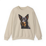 Australian Kelpie #2 Unisex 50/50 Crewneck Sweatshirt