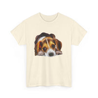 Beagle 'Daisy Mae' Unisex Heavy Cotton Tee