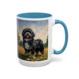 Russian Tsvetnaya Bolonka - Accent Coffee Mug (11, 15oz)