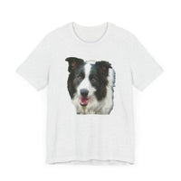 Border Collie #2 Unisex Jersey Short Sleeve Tee