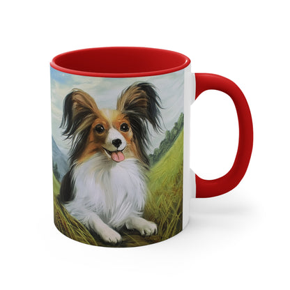 Papillon #2 - 11oz Ceramic Accent Mug