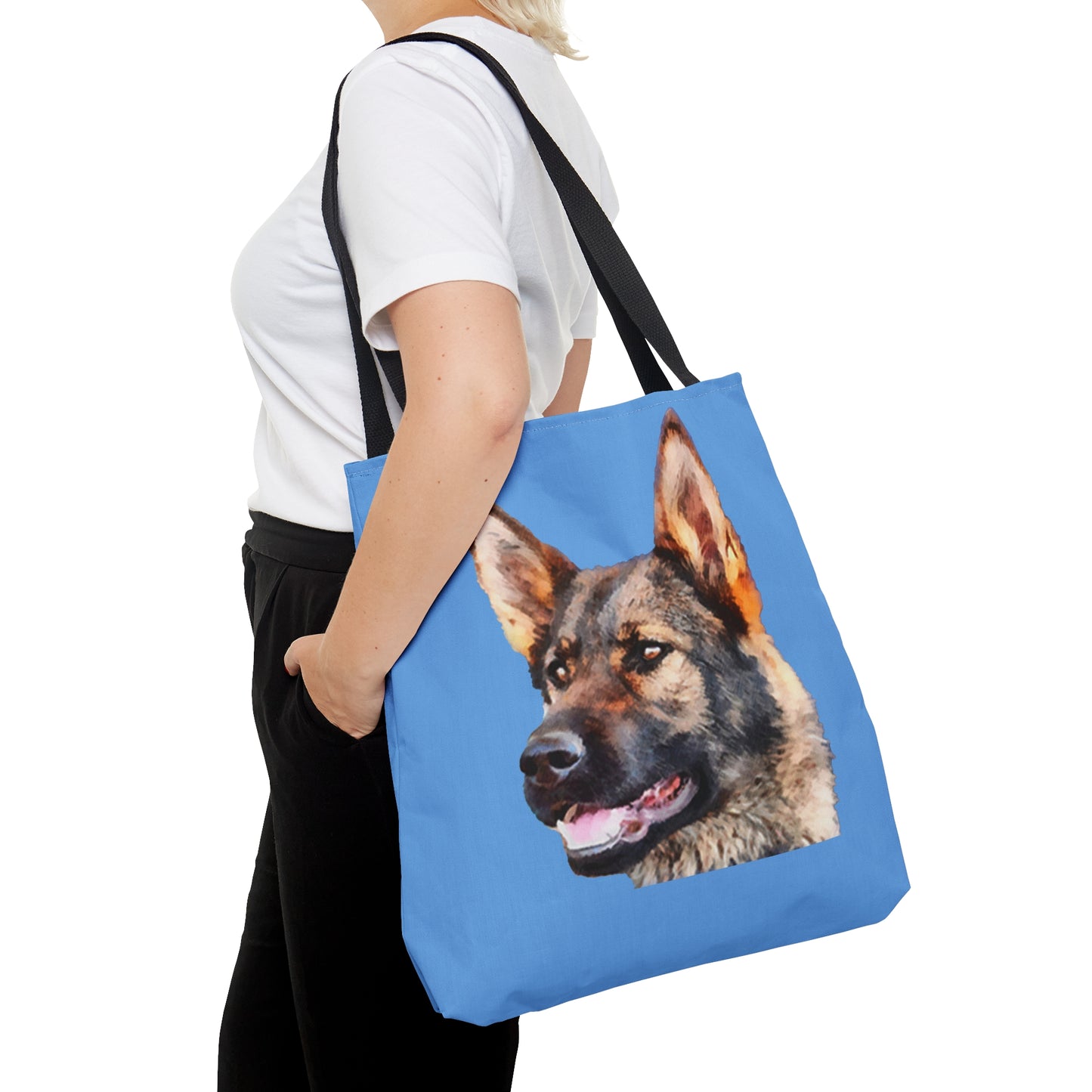 German Shepherd 'Hans' Tote Bag
