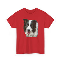 Border Collie '#2'   -  Unisex Heavy Cotton Tee