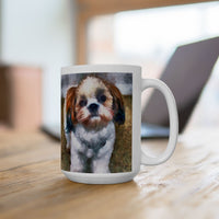 Shih-Tzu Ceramic Mug: A Sip of Pure Joy!