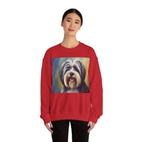 Tibetan Terrier 50/50 Crewneck Sweatshirt