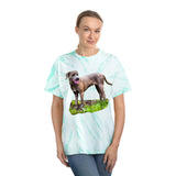 Blue Lacy Unisex Cotton Tie-Dye Tee, Cyclone