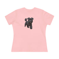 Affenspinscher- Women's Relaxed Fit Cotton Tee