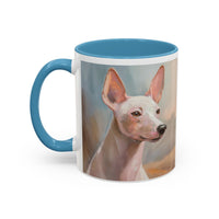 Xoloitzcuintli 'Mexican Hairless' - Ceramic Accent Coffee Mug (11, 15oz)