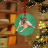 Mastiff Metal Ornaments