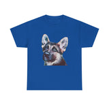 German Shepherd 'Sly' Unisex Heavy Cotton Tee