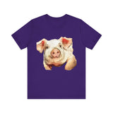Pig 'Petunia' - Unisex Jersey Short Sleeve Tee