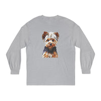 Yorkie - Yorkshire Terrier 'Lupis Unisex Classic Cotton Long Sleeve T-Shirt