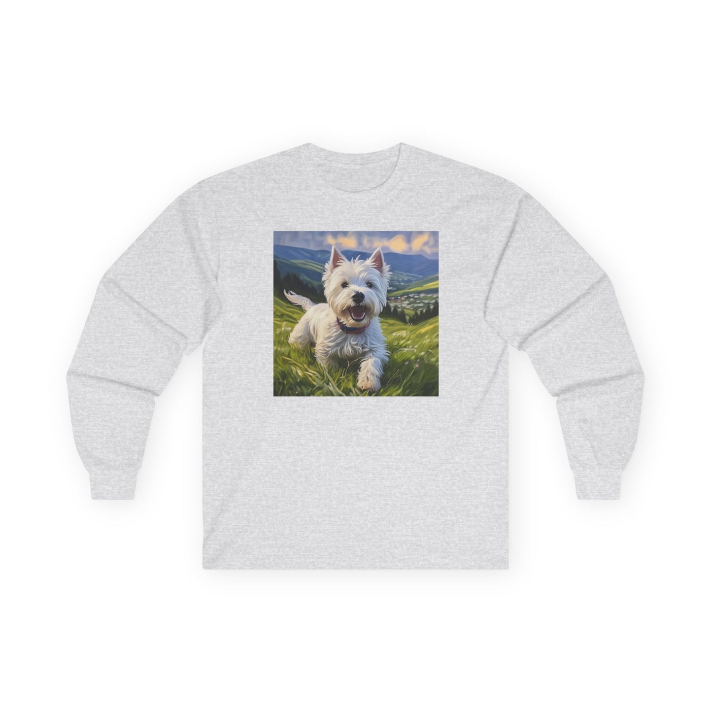 Westie #2 - Unisex Classic Cotton Long Sleeve Tee