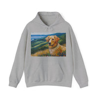 Golden Retriever Artistic Painting Unisex 50/50 Hooded Sweatshirt