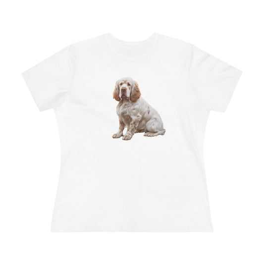 Clumber Spaniel - Women's Relaxed Fit Cotton Tee