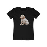 Clumber Spaniel - Women's Slim Fit Ringspun Cotton Tee