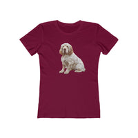 Clumber Spaniel - Women's Slim Fit Ringspun Cotton Tee