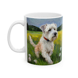 Dandie Terrier Ceramic Mug,  2 Sizes