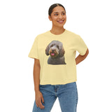 Lagotto Romagnolo 'Italian Truffle Dog' Women's Boxy Tee
