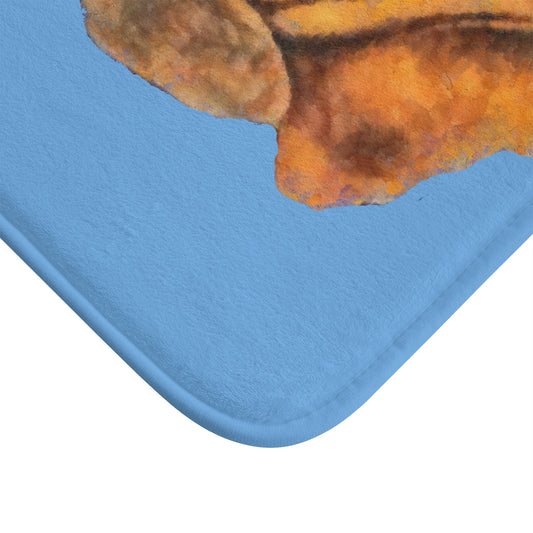 Dachshund 'Doxie 1' Bathroom Rug Mat