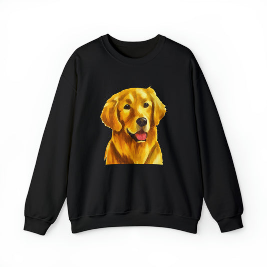 Golden Retriever 'Beau' Unisex 50/50 Crewneck Sweatshirt