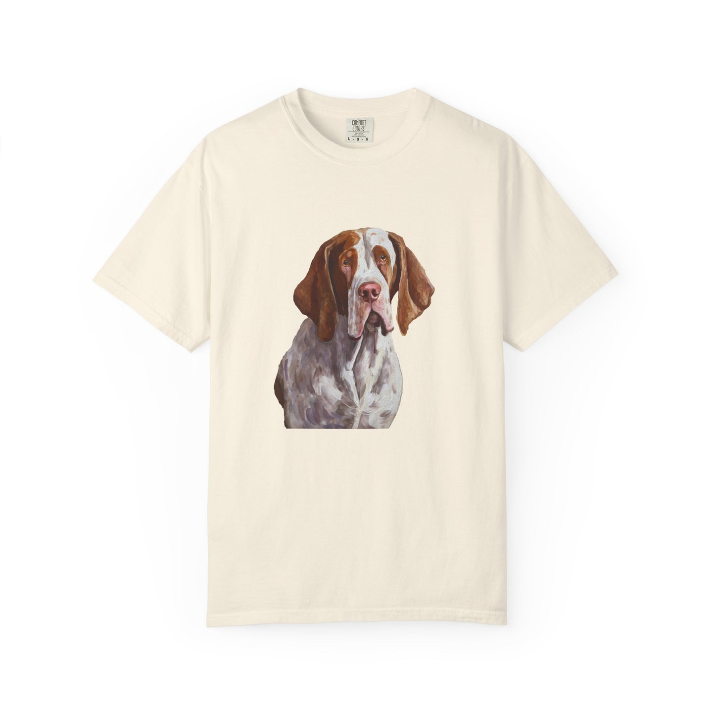 Bracco Italiano Unisex Relaxed Fit Garment-Dyed T-shirt