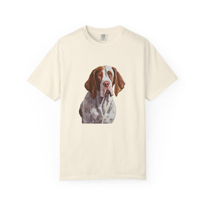 Bracco Italiano Unisex Relaxed Fit Garment-Dyed T-shirt