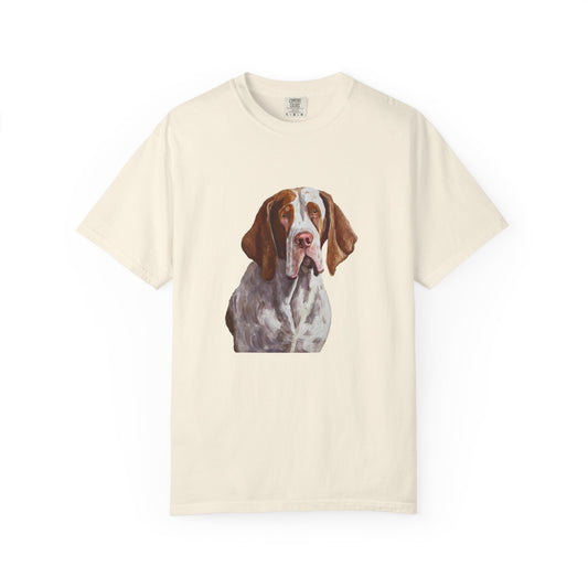 Bracco Italiano Unisex Relaxed Fit Garment-Dyed T-shirt