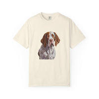 Bracco Italiano Unisex Relaxed Fit Garment-Dyed T-shirt
