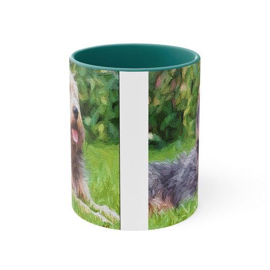 Otterhound Accent Coffee Mug, 11oz