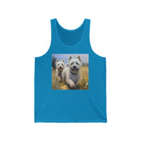 Cairn Terriers  -  Unisex Jersey Tank