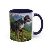 Mountain Cur Ceramic Accent Coffee Mug  - 2 Sizes