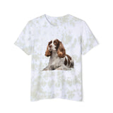 French Spaniel WD Fashion Tie-Dyed T-Shirt